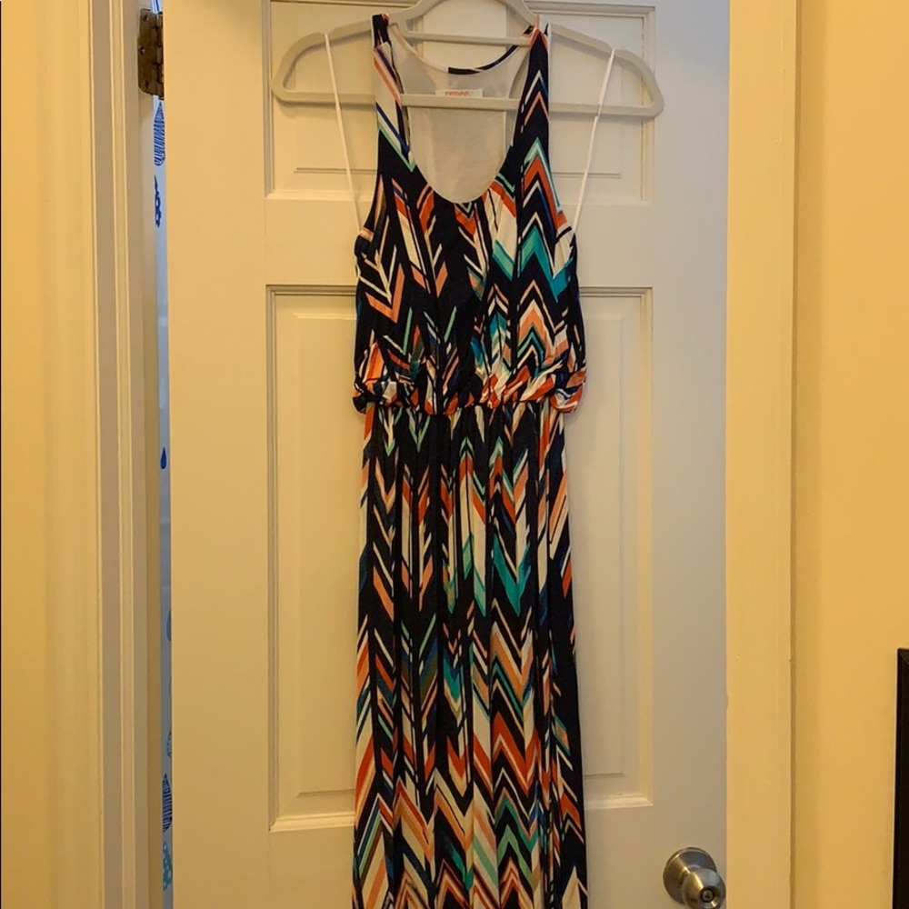 Renee C. multicolor maxi dress